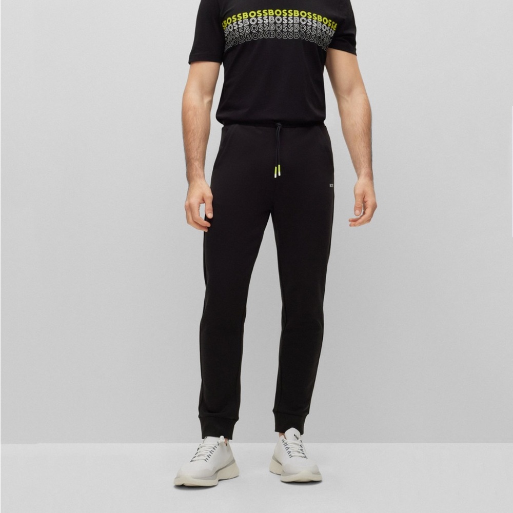 BOSS embroidered logo track pants